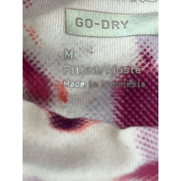 Old Navy Active Womens Go-Dry Leggings M Pink & Purple Tie-Dye - Picture 6 of 8